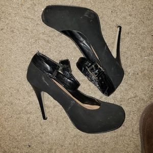 Black heels